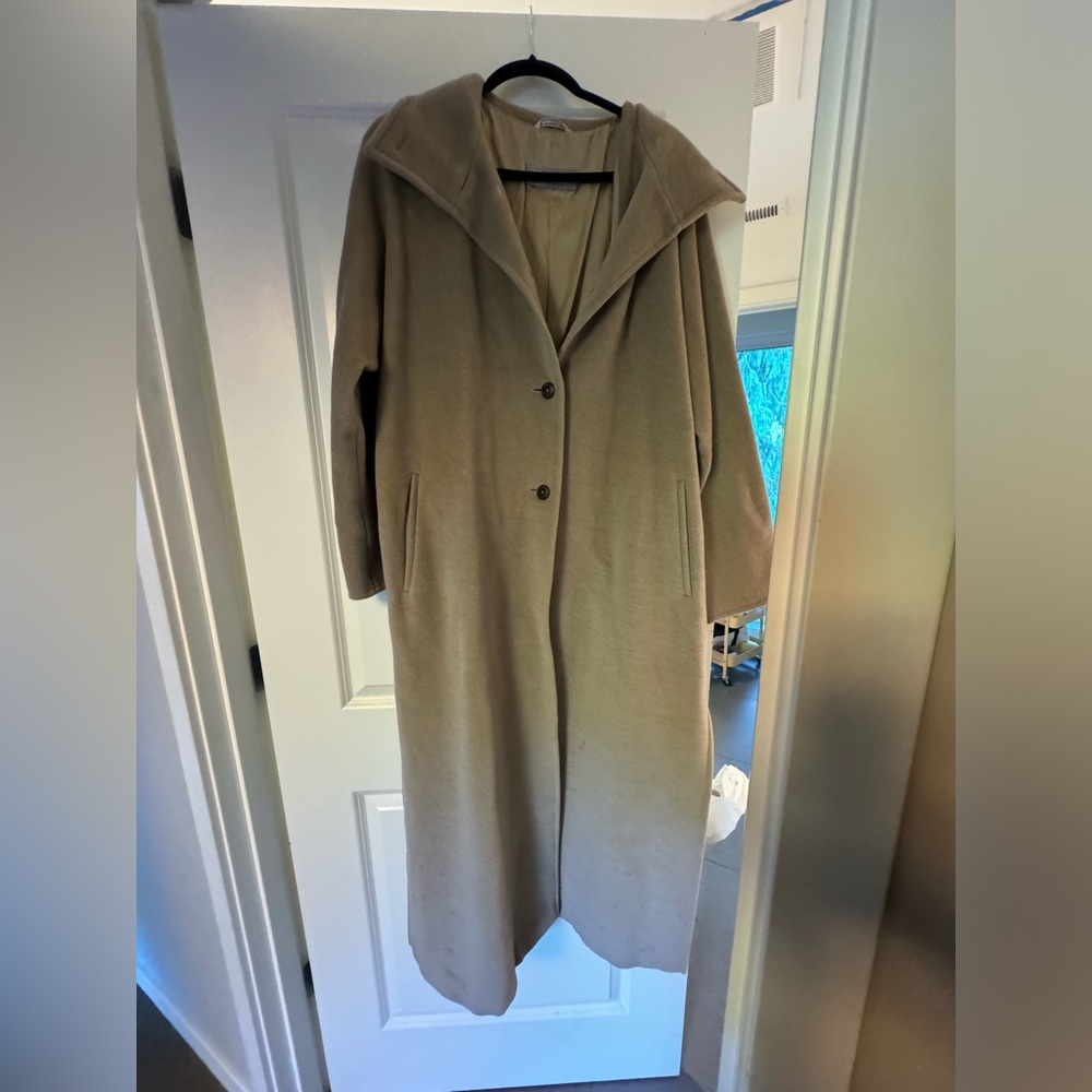Maxmara camel coat size 10